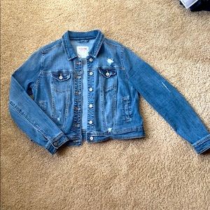Ripped Jean Jacket